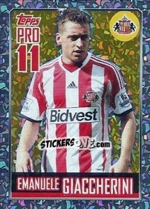 Sticker Emanuele Giaccherini - Premier League Inglese 2013-2014 n. 188 - Topps
