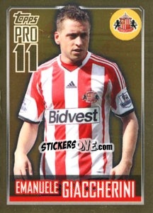 Sticker Emanuele Giaccherini - Premier League Inglese 2013-2014 n. 188g - Topps