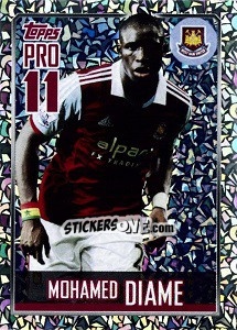 Figurina Mohamed Diame - Premier League Inglese 2013-2014 - Topps