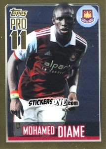 Sticker Mohamed Diame - Premier League Inglese 2013-2014 n. 192g - Topps