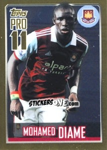 Figurina Mohamed Diame - Premier League Inglese 2013-2014 - Topps