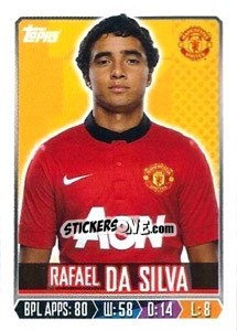 Cromo Rafael Da Silva - Premier League Inglese 2013-2014 - Topps