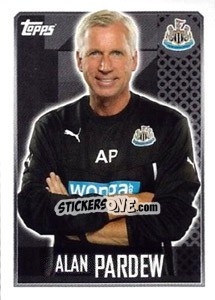 Sticker Alan Pardew - Premier League Inglese 2013-2014 - Topps