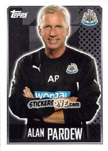 Figurina Alan Pardew - Premier League Inglese 2013-2014 n. 210 - Topps