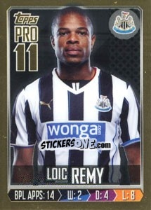 Sticker Loïc Rémy - Premier League Inglese 2013-2014 n. 223g - Topps
