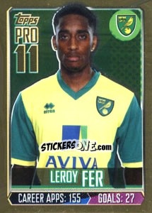Sticker Leroy Fer - Premier League Inglese 2013-2014 - Topps