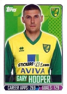 Sticker Gary Hooper - Premier League Inglese 2013-2014 - Topps