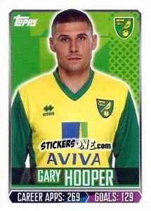 Sticker Gary Hooper - Premier League Inglese 2013-2014 n. 239 - Topps
