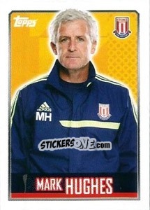 Sticker Mark Hughes - Premier League Inglese 2013-2014 n. 258 - Topps