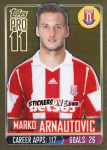 Sticker Marko Arnautovic - Premier League Inglese 2013-2014 - Topps
