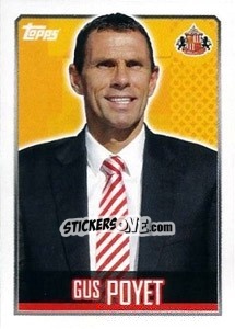 Figurina Gus Poyet - Premier League Inglese 2013-2014 n. 274 - Topps