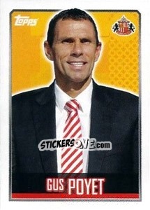 Sticker Gus Poyet - Premier League Inglese 2013-2014 - Topps