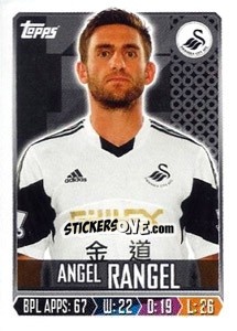 Sticker Angel Rangel - Premier League Inglese 2013-2014 n. 295 - Topps