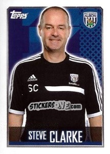 Sticker Steve Clarke - Premier League Inglese 2013-2014 - Topps