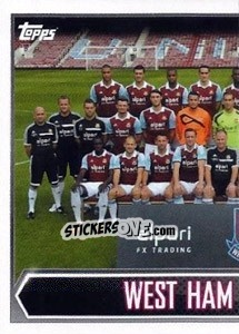Sticker Team Photo - Premier League Inglese 2013-2014 n. 339 - Topps