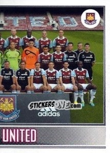 Sticker Team Photo - Premier League Inglese 2013-2014 n. 340 - Topps