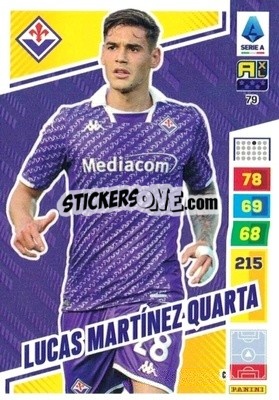 Cromo Lucas Martínez Quarta - Calciatori 2023-2024. Adrenalyn XL
 - Panini