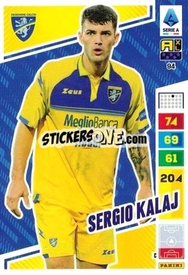 Sticker Sergio Kalaj - Calciatori 2023-2024. Adrenalyn XL
 - Panini