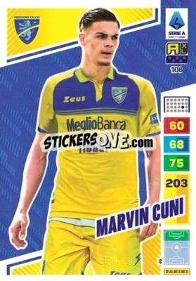 Sticker Marvin Çuni - Calciatori 2023-2024. Adrenalyn XL
 - Panini
