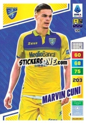 Cromo Marvin Çuni - Calciatori 2023-2024. Adrenalyn XL
 - Panini