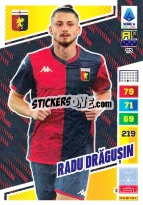 Sticker Radu Drăgușin