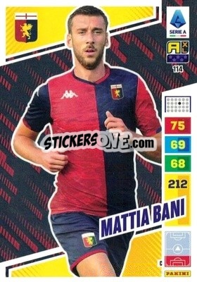 Sticker Mattia Bani - Calciatori 2023-2024. Adrenalyn XL
 - Panini