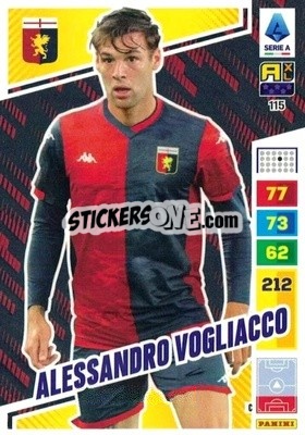 Sticker Alessandro Vogliacco - Calciatori 2023-2024. Adrenalyn XL
 - Panini