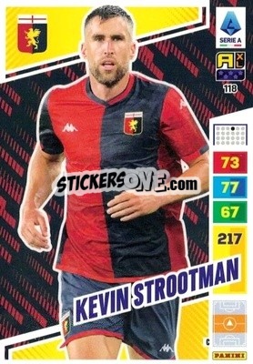 Sticker Kevin Strootman - Calciatori 2023-2024. Adrenalyn XL
 n. 118 - Panini