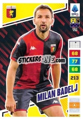 Sticker Milan Badelj - Calciatori 2023-2024. Adrenalyn XL
 n. 121 - Panini