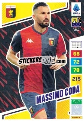 Sticker Massimo Coda - Calciatori 2023-2024. Adrenalyn XL
 - Panini