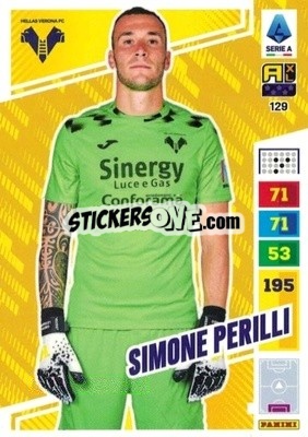 Sticker Simone Perilli - Calciatori 2023-2024. Adrenalyn XL
 - Panini
