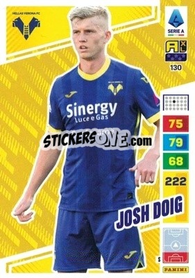 Figurina Josh Doig - Calciatori 2023-2024. Adrenalyn XL
 - Panini