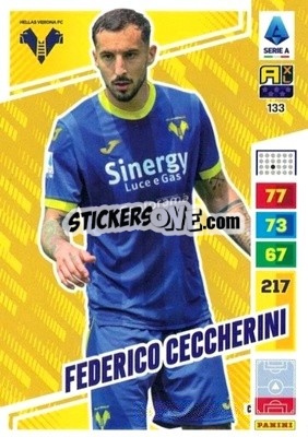 Sticker Federico Ceccherini - Calciatori 2023-2024. Adrenalyn XL
 - Panini