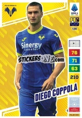 Sticker Diego Coppola - Calciatori 2023-2024. Adrenalyn XL
 - Panini