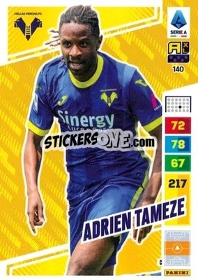 Sticker Adrien Tameze - Calciatori 2023-2024. Adrenalyn XL
 - Panini