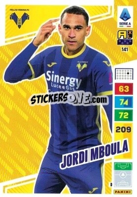 Cromo Jordi Mboula - Calciatori 2023-2024. Adrenalyn XL
 - Panini