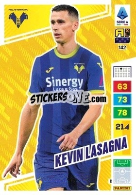 Cromo Kevin Lasanga - Calciatori 2023-2024. Adrenalyn XL
 - Panini