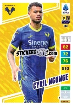 Cromo Cyril Ngonge - Calciatori 2023-2024. Adrenalyn XL
 - Panini