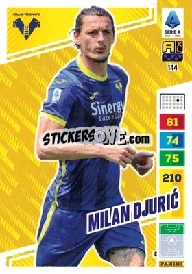 Figurina Milan Djurić - Calciatori 2023-2024. Adrenalyn XL
 - Panini