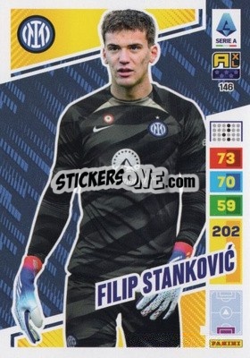 Cromo Filip Stanković - Calciatori 2023-2024. Adrenalyn XL
 - Panini