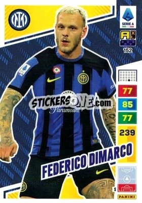Sticker Federico Dimarco - Calciatori 2023-2024. Adrenalyn XL
 - Panini