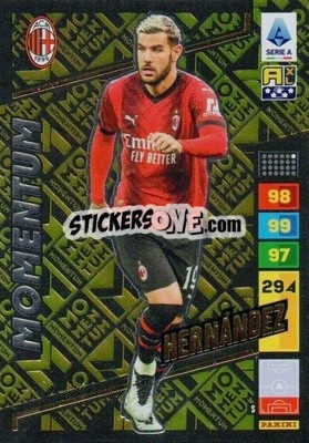 Sticker Theo Hernández - Calciatori 2023-2024. Adrenalyn XL
 n. M3 - Panini
