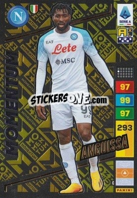 Sticker André-Frank Anguissa - Calciatori 2023-2024. Adrenalyn XL
 - Panini