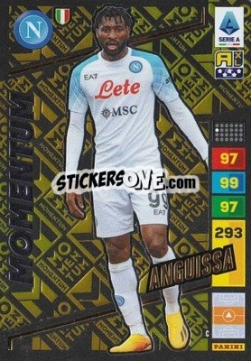 Sticker André-Frank Anguissa - Calciatori 2023-2024. Adrenalyn XL
 n. M4 - Panini