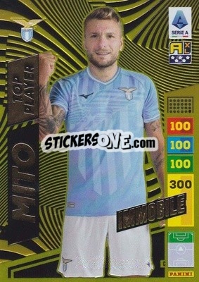 Sticker Ciro Immobile - Calciatori 2023-2024. Adrenalyn XL
 n. MTP2 - Panini