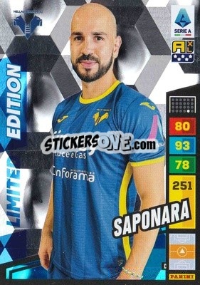 Figurina Riccardo Saponara - Calciatori 2023-2024. Adrenalyn XL
 - Panini