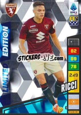 Sticker Samuele Ricci - Calciatori 2023-2024. Adrenalyn XL
 n. LE-SR - Panini