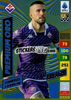 Sticker Cristiano Biraghi - Calciatori 2023-2024. Adrenalyn XL
 - Panini