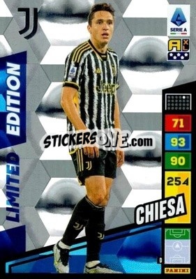 Figurina Federico Chiesa - Calciatori 2023-2024. Adrenalyn XL
 - Panini