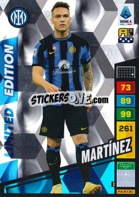 Sticker Lautaro Martinez - Calciatori 2023-2024. Adrenalyn XL
 n. LE-LMA - Panini